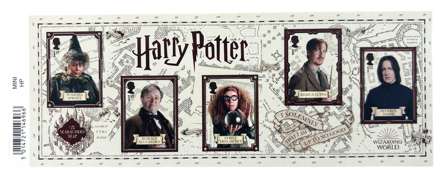 Harry Potter Hogwarts Professors Stamps