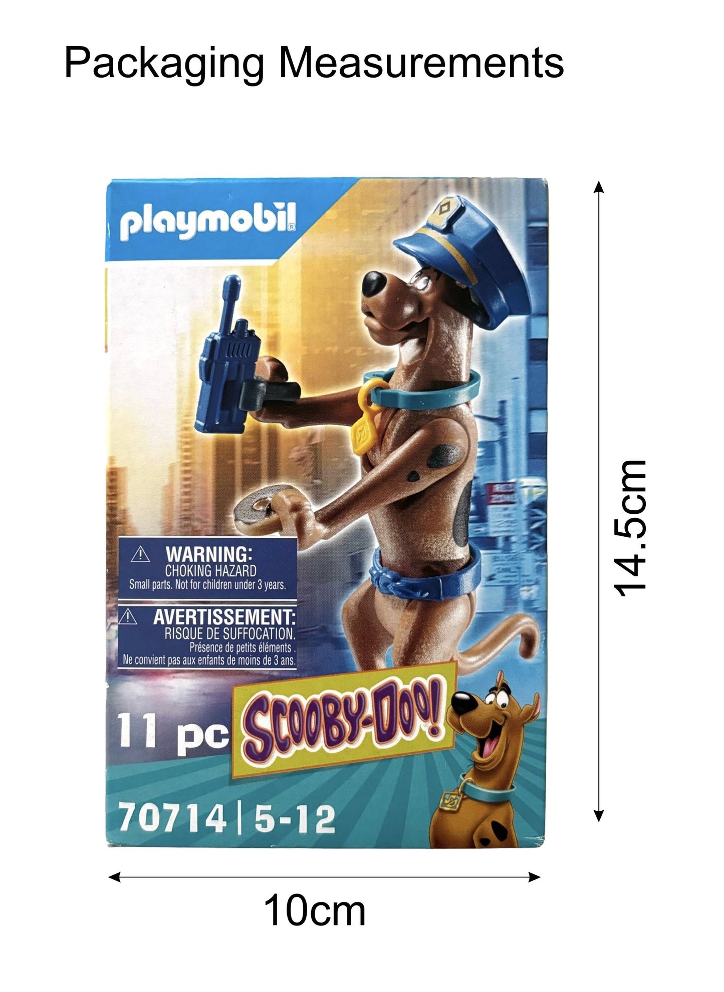 Scooby Doo Police Playmobil Set Age 5+