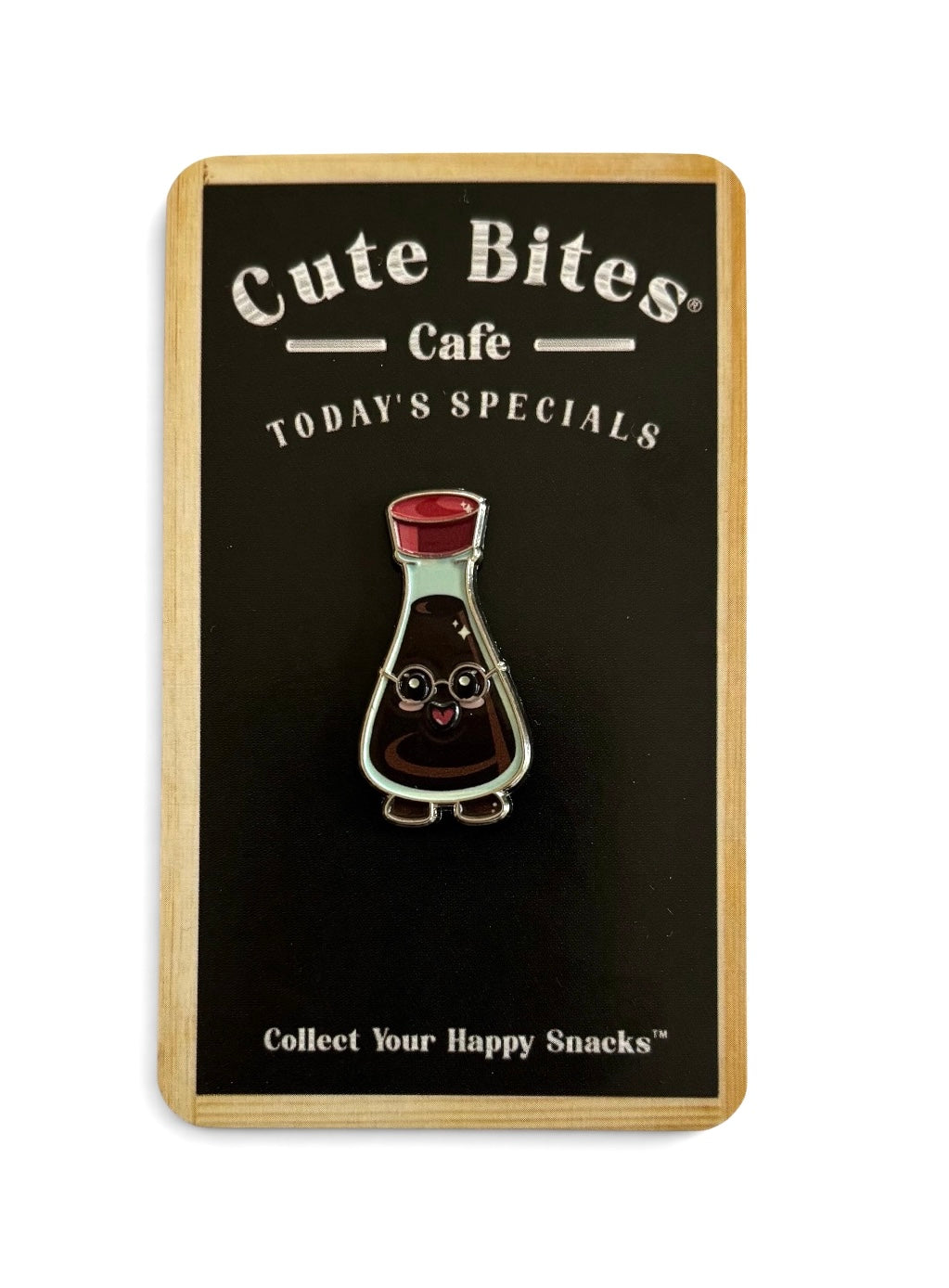 Smart Soy Sauce Enamel Pin